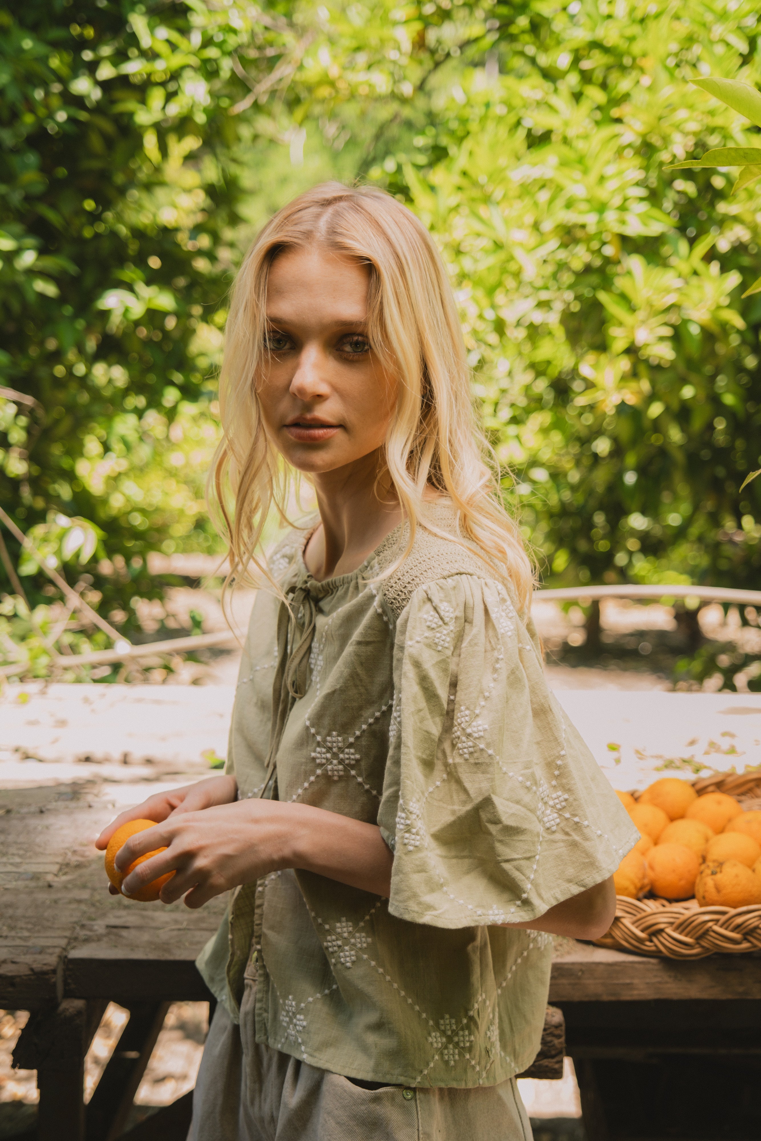 BLUSA GÉNOVA VERDE