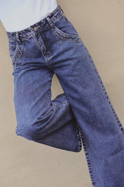 PANTALÓN ANAIS AZUL