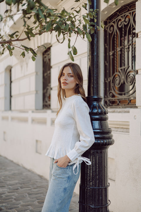 BLUSA JULIETTE BLANCA