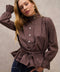 BLUSA ROSE CAFÉ