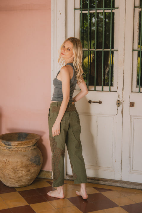PANTALON CATANIA VERDE
