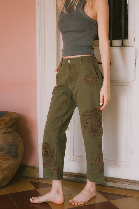 PANTALON CATANIA VERDE