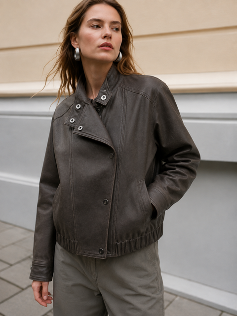 CHAQUETA AURORE CAFÉ
