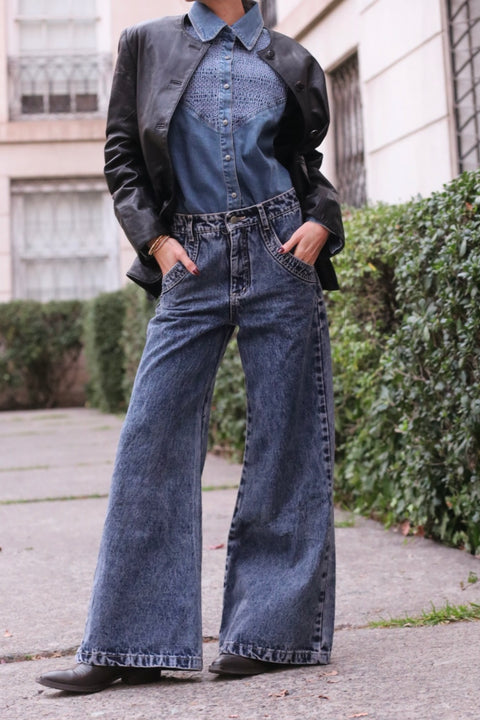 PANTALÓN ANAIS AZUL