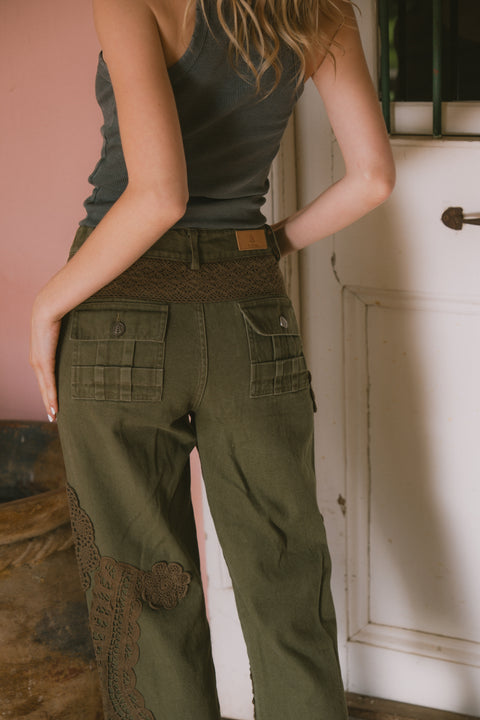 PANTALON CATANIA VERDE