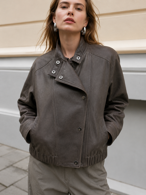 CHAQUETA AURORE CAFÉ