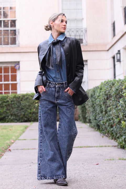 PANTALÓN ANAIS AZUL