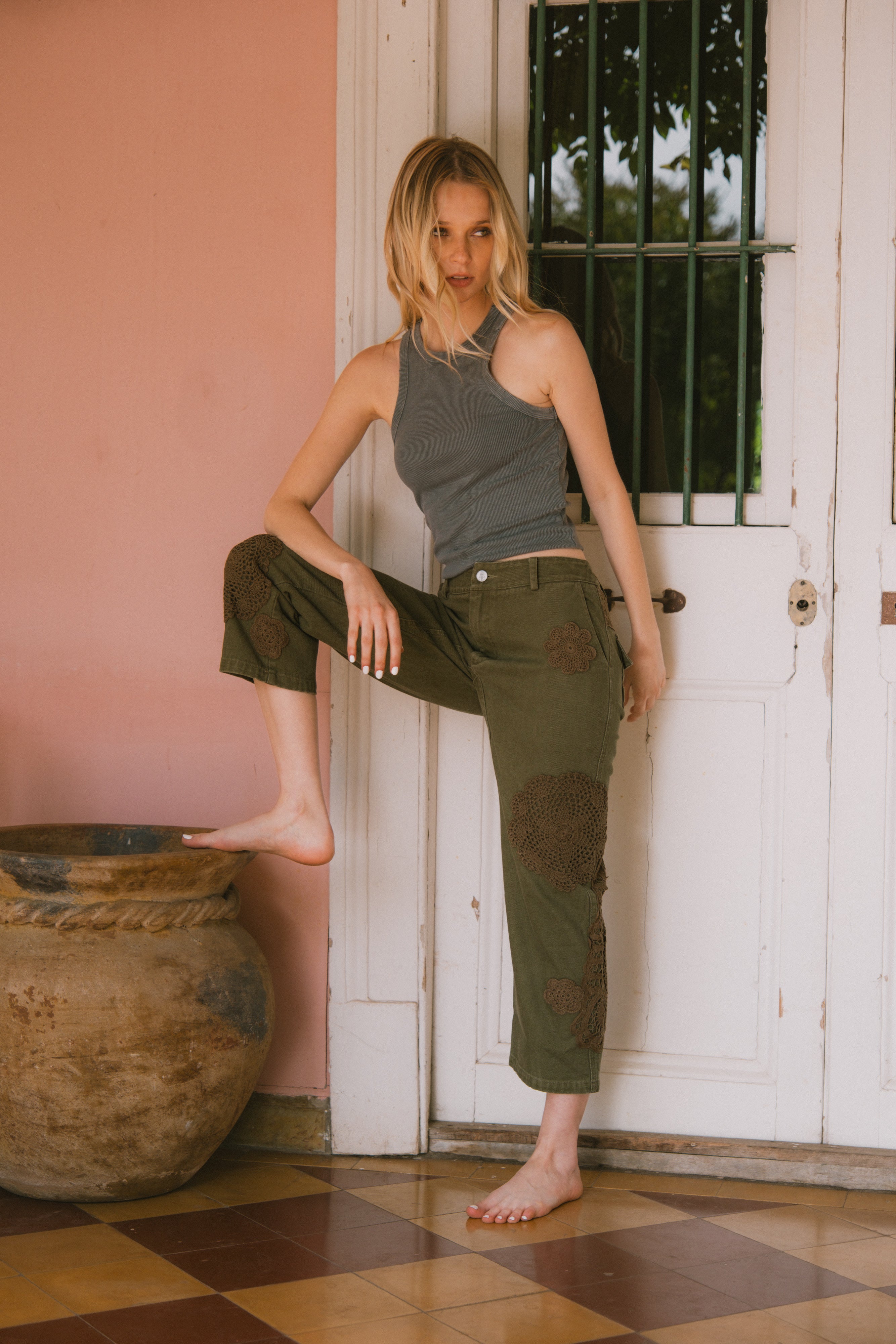 PANTALON CATANIA VERDE