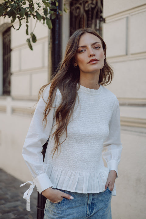 BLUSA JULIETTE BLANCA