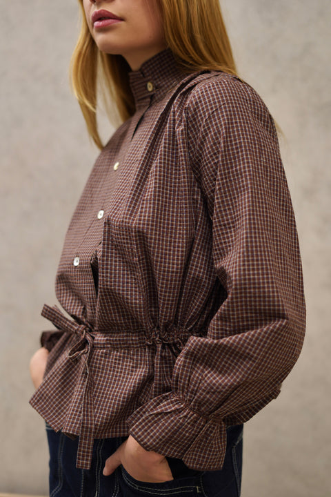 BLUSA ROSE CAFÉ