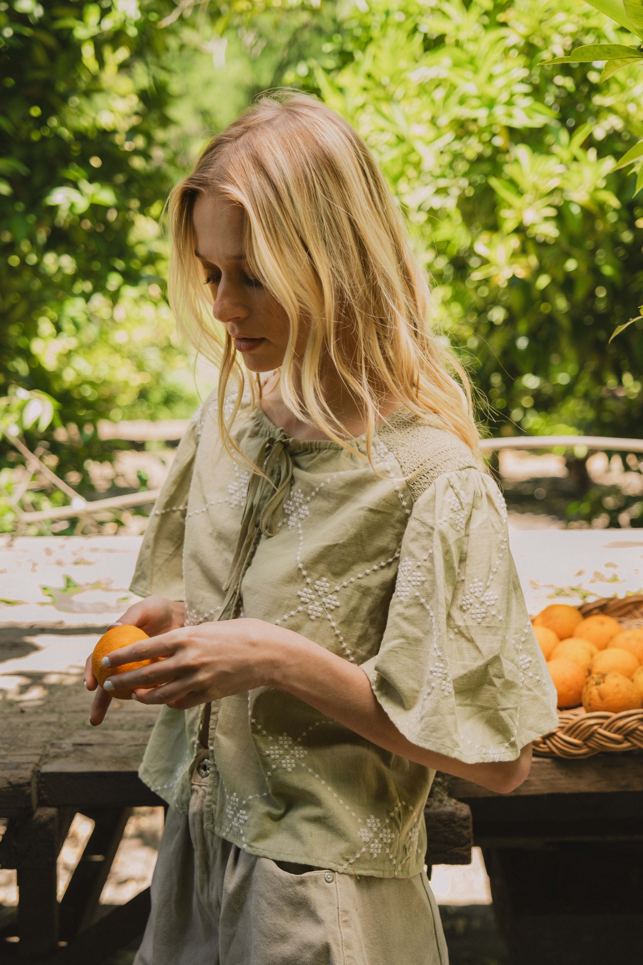 BLUSA GÉNOVA VERDE