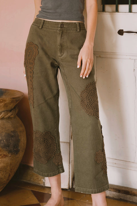 PANTALON CATANIA VERDE