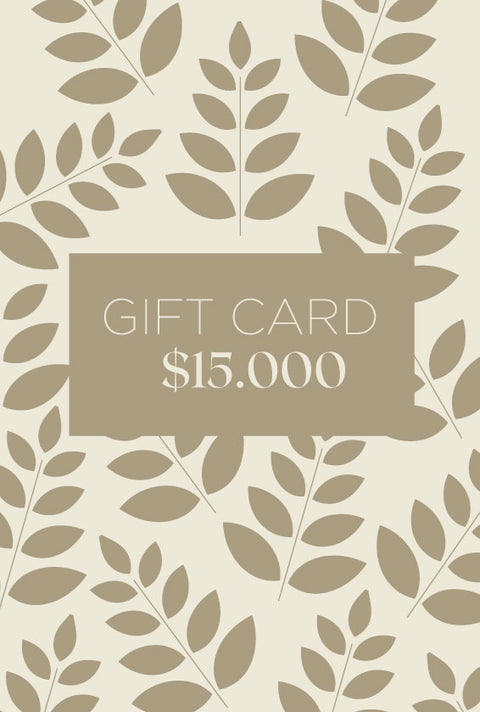 GIFT CARD $15.000